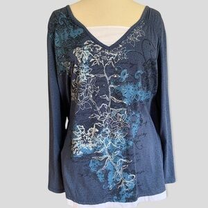 AVENUE women’s tunic top long sleeve 22/24